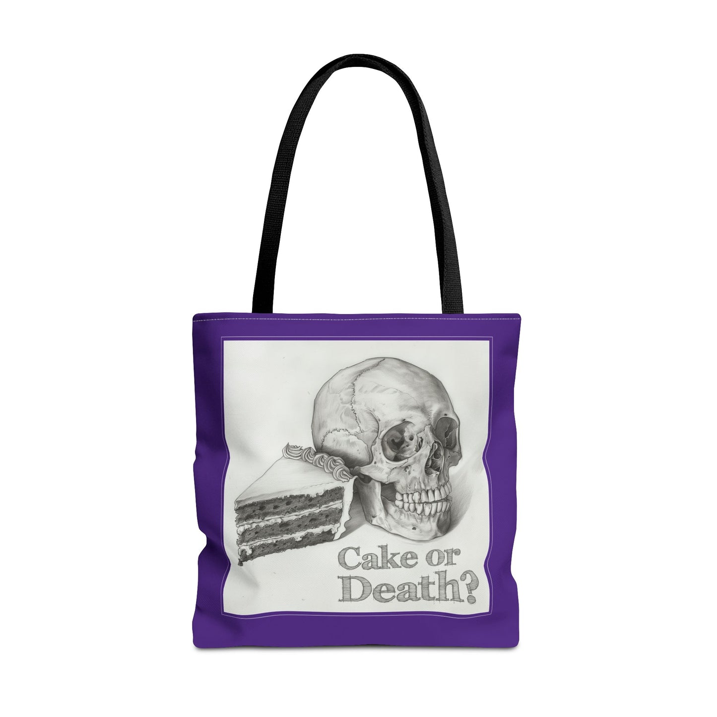 Cake or Death? - Tote Bag (AOP)