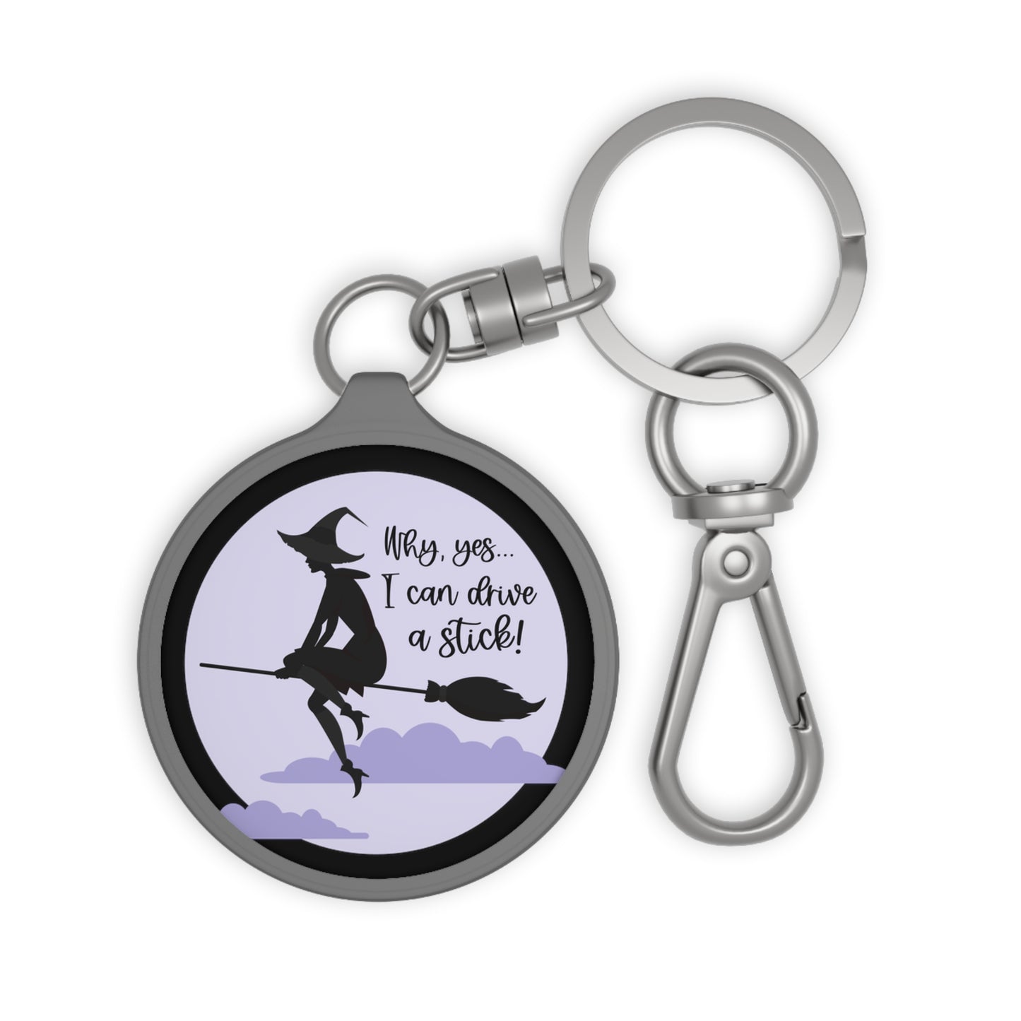 Why, Yes... I Can Drive a Stick! - Keyring Tag