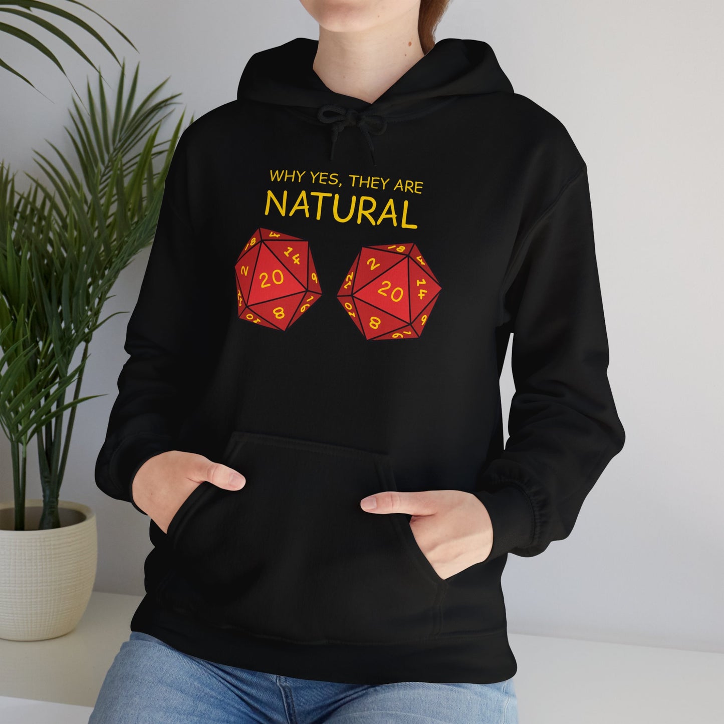 Why Yes, They Are Natural - Unisex Heavy Blend™ Hooded Sweatshirt