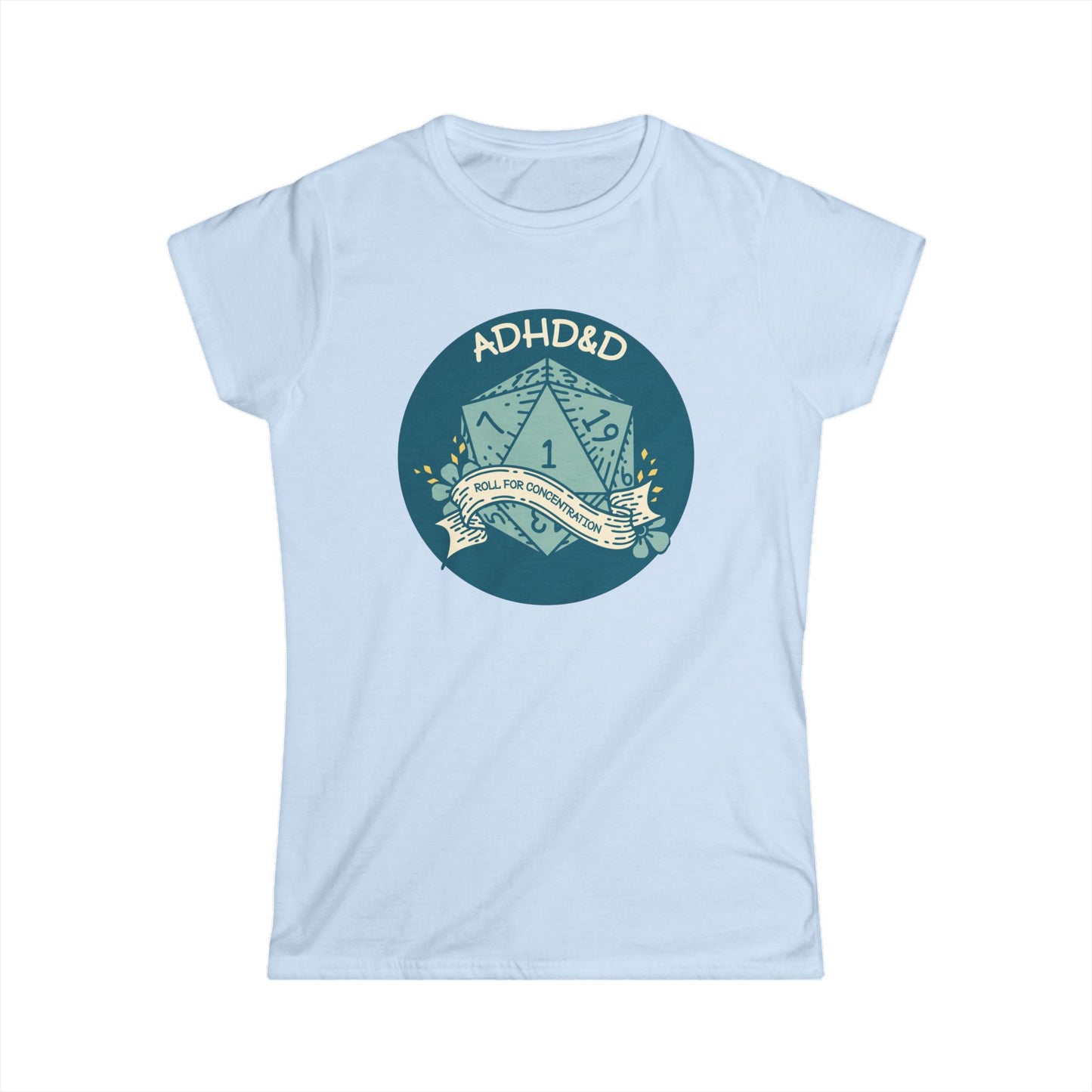 ADHD&D - Women's Softstyle Tee