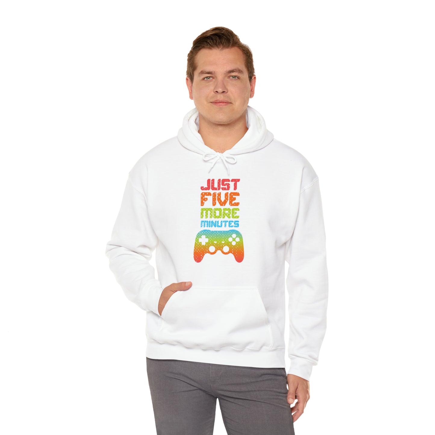 Just Five More Minutes - Unisex Heavy Blend™ Hooded Sweatshirt