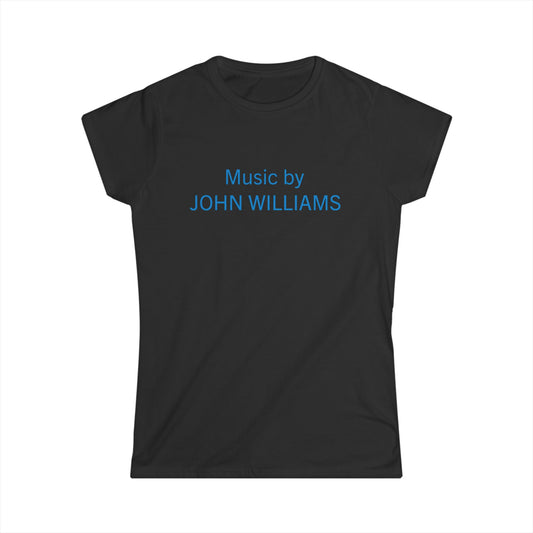 Music by John Williams - Women's Softstyle Tee