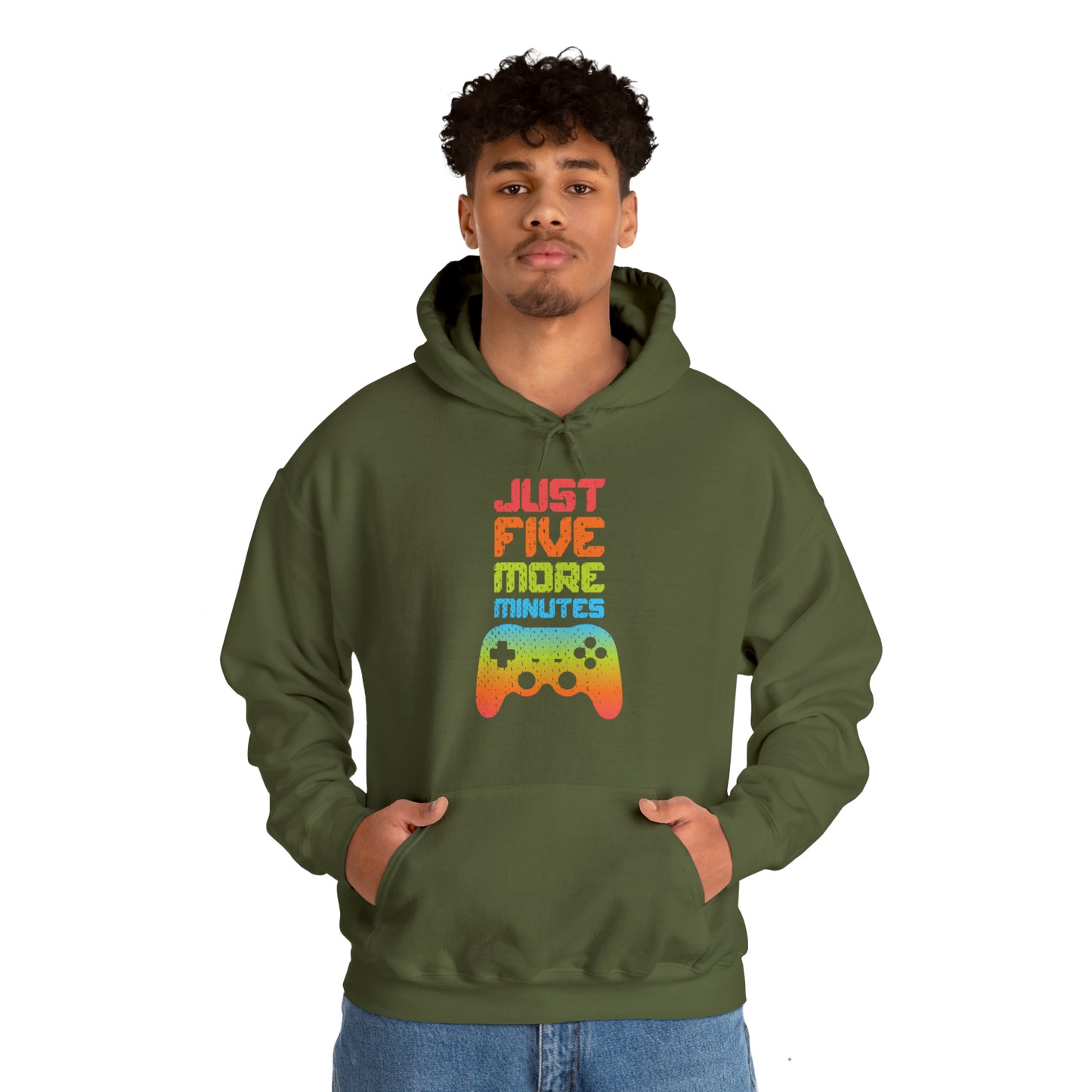 Just Five More Minutes - Unisex Heavy Blend™ Hooded Sweatshirt