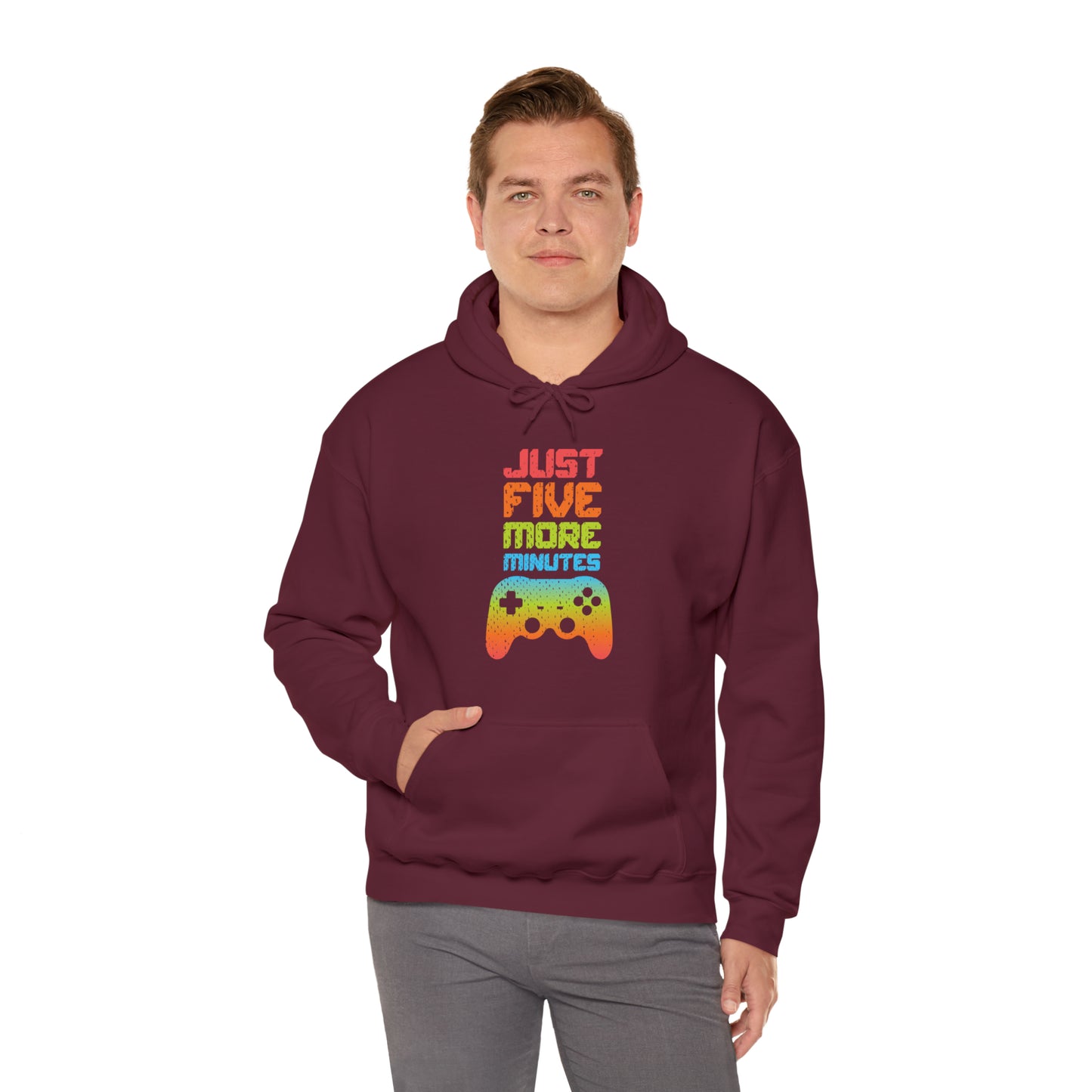 Just Five More Minutes - Unisex Heavy Blend™ Hooded Sweatshirt