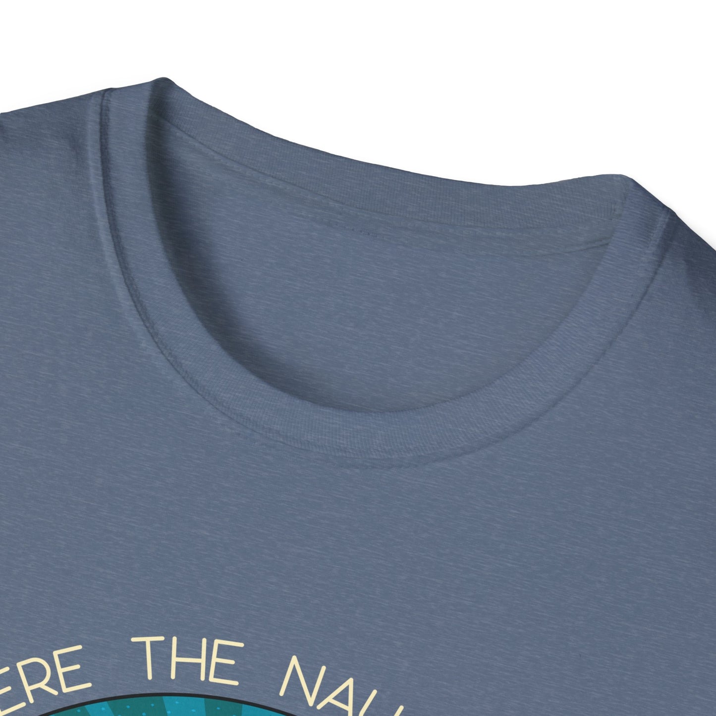 I Know Where the Naughty Girls Live - Light Text - Unisex Softstyle T-Shirt