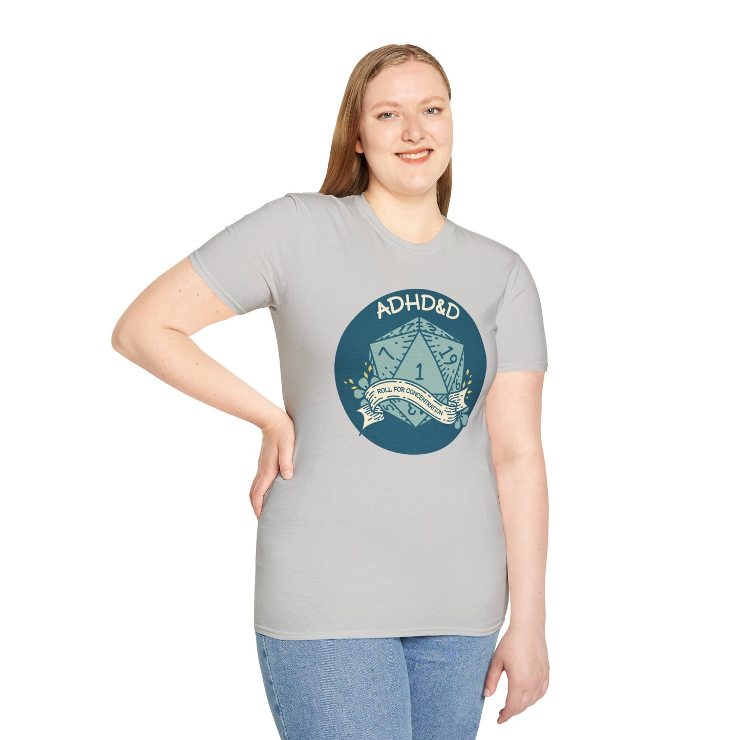 ADHD&D - Unisex Softstyle T-Shirt