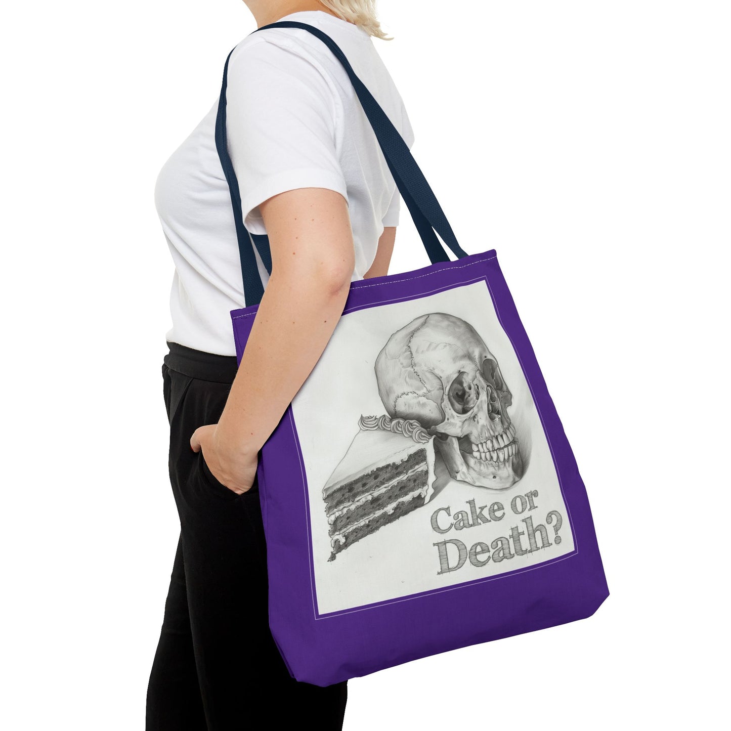 Cake or Death? - Tote Bag (AOP)