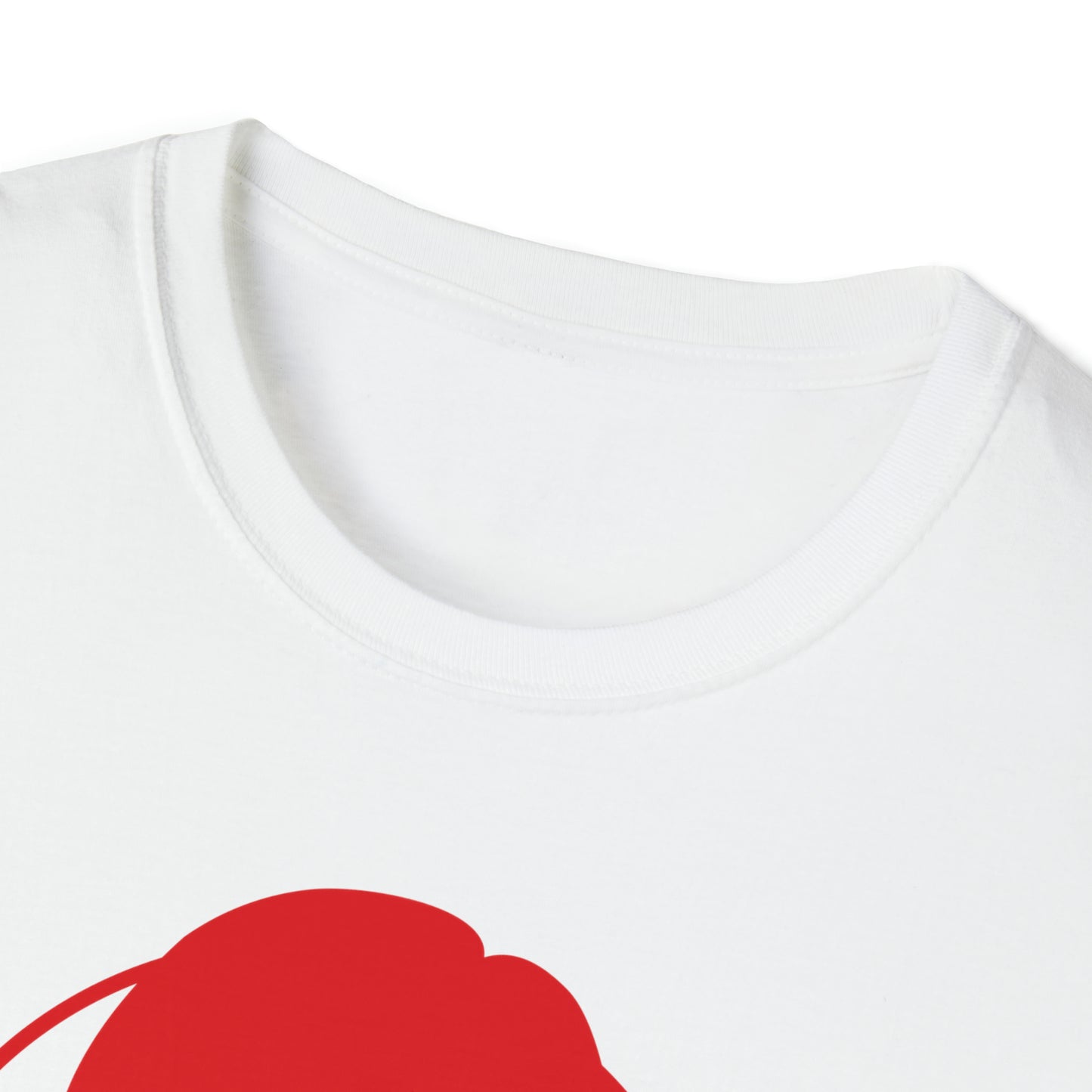 Wednesday Wendy's Mashup - Red Text - Unisex Softstyle T-Shirt