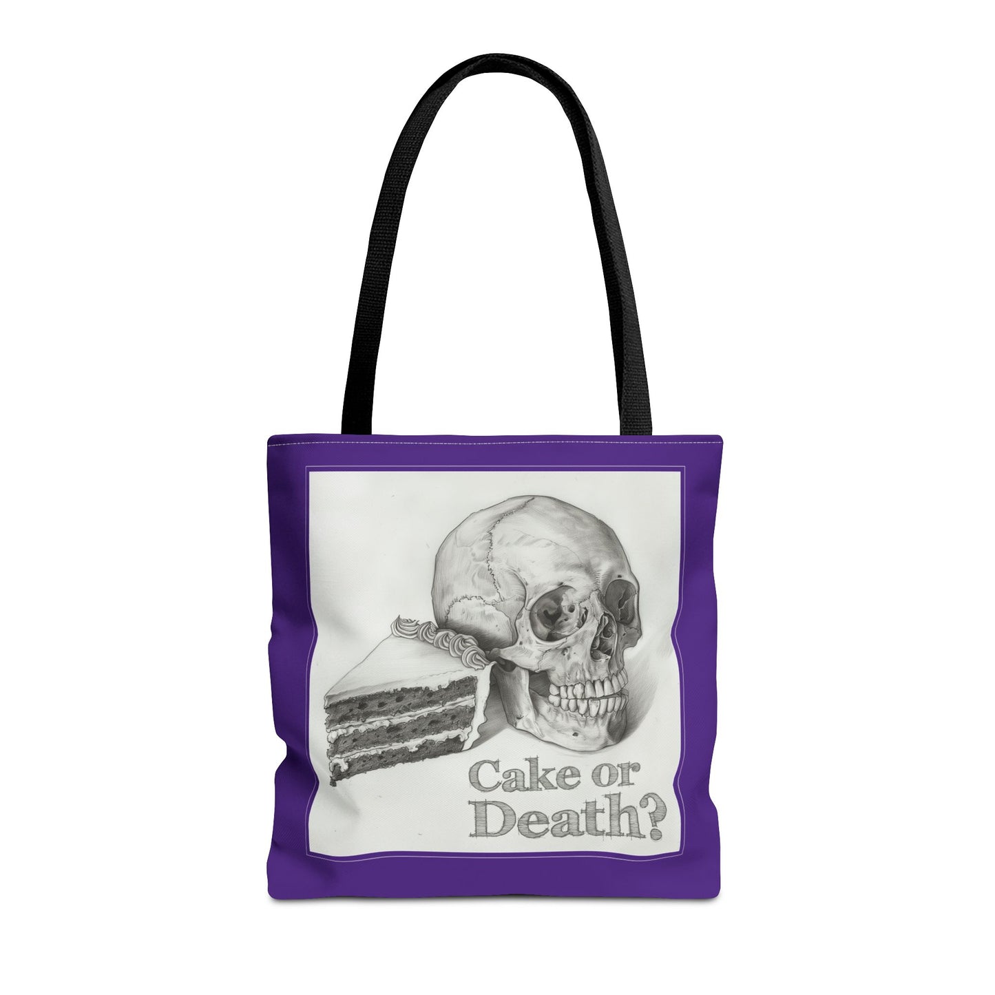 Cake or Death? - Tote Bag (AOP)