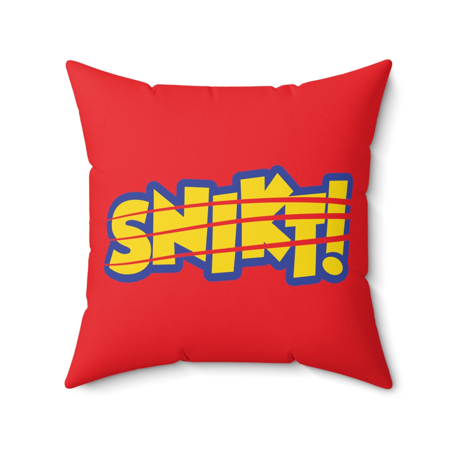 SNIKT! - Inspired by Wolverine of the X-Men - Spun Polyester Square Pillow
