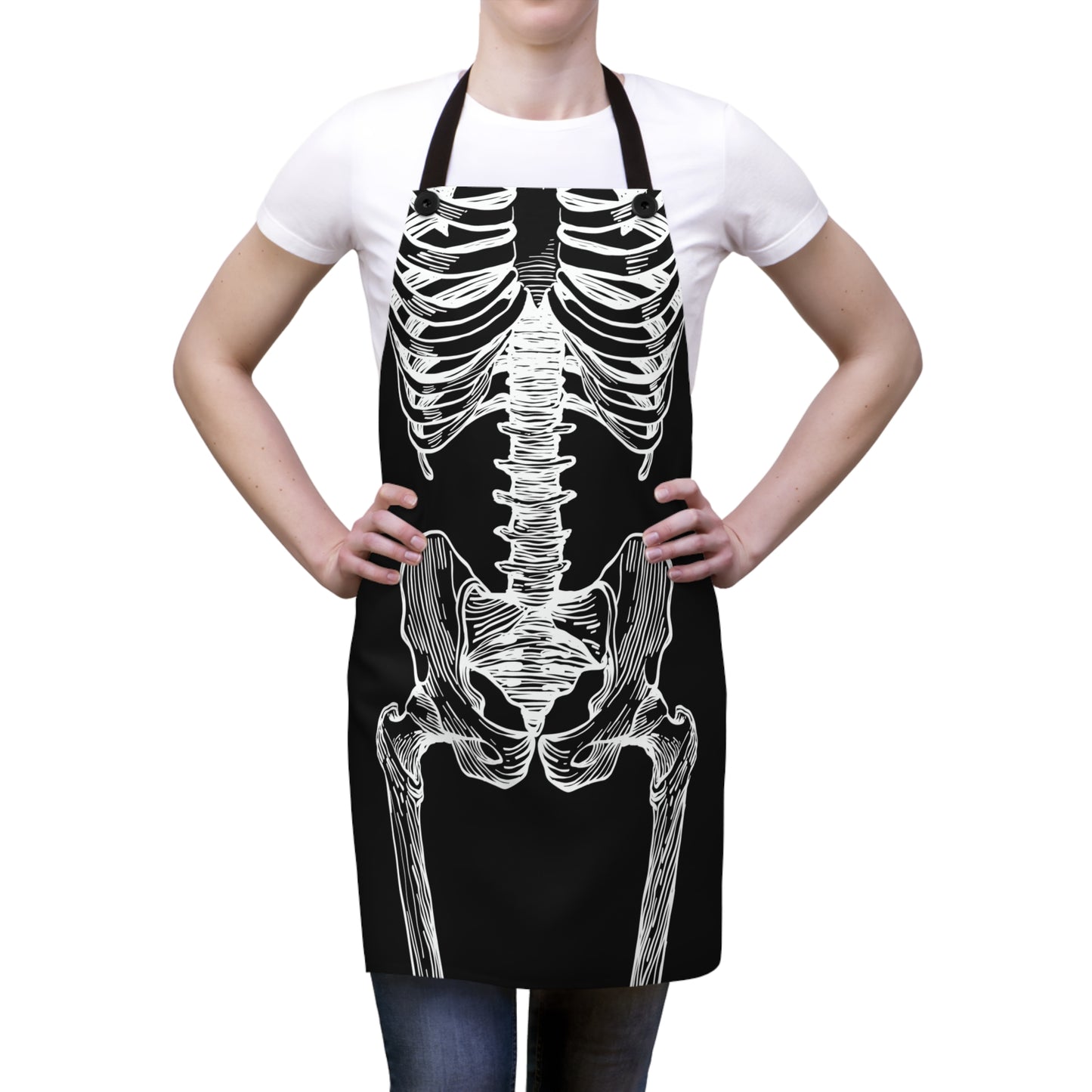 Halloween Skeleton Apron (AOP)