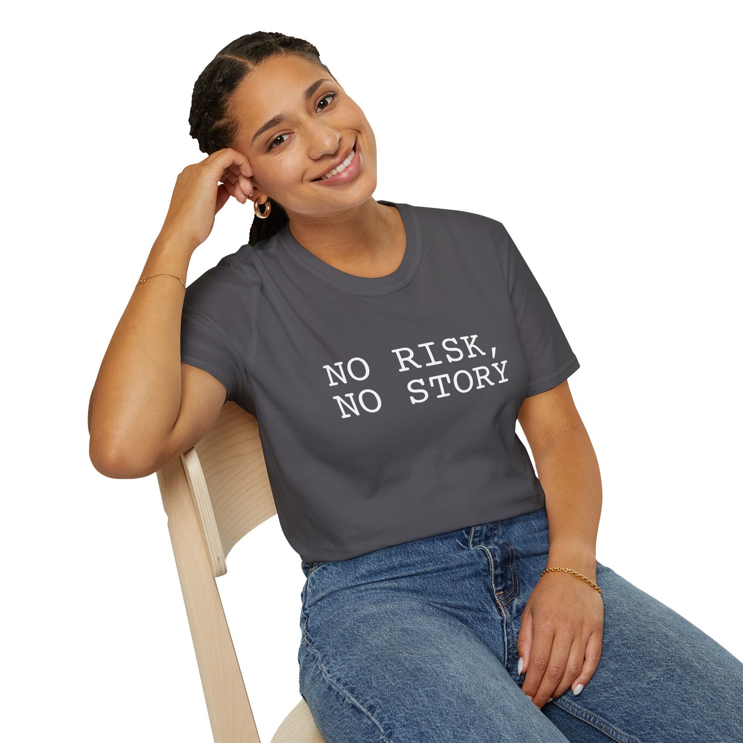 No Risk, No Story - Unisex Softstyle T-Shirt