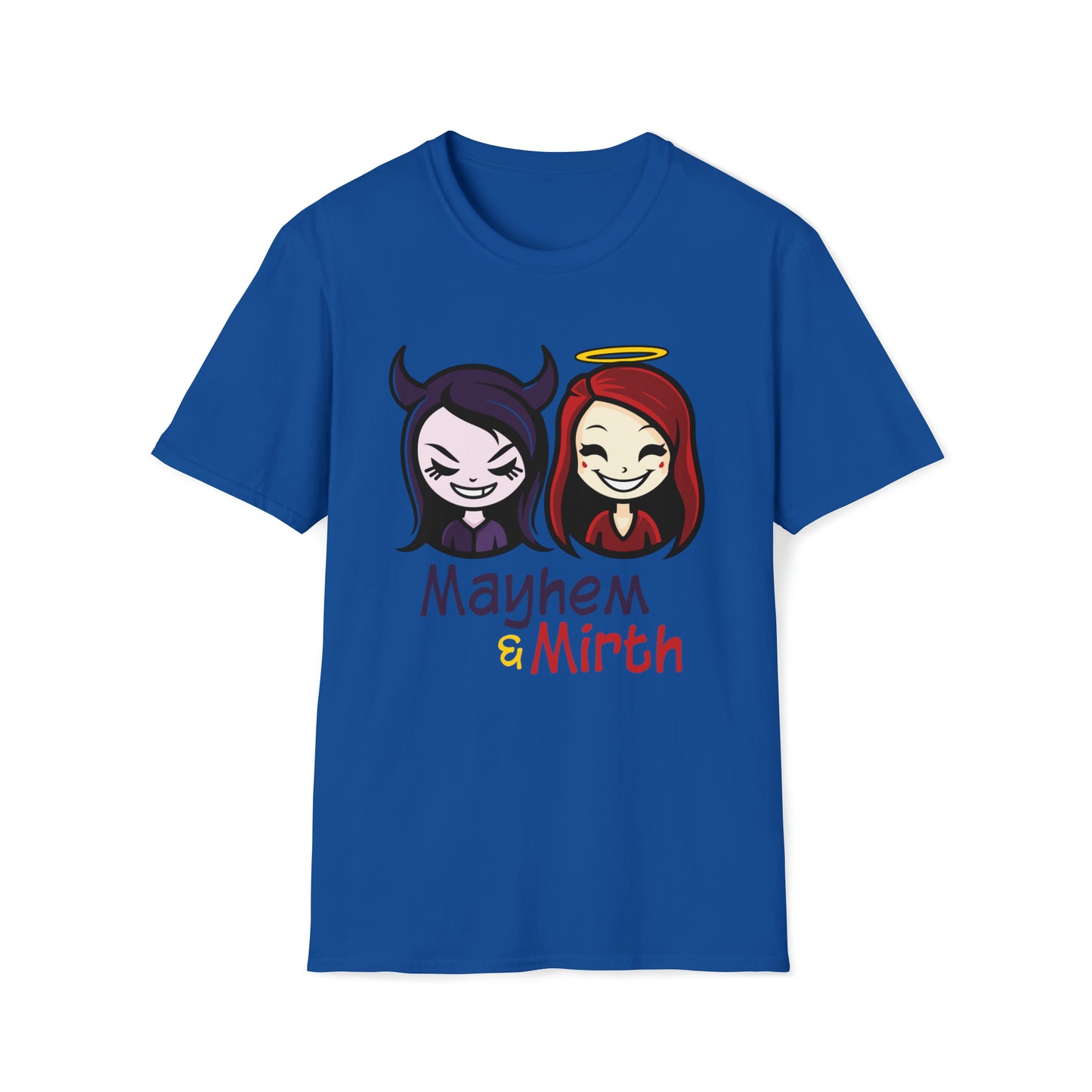 Mayhem & Mirth - Our very own logo! - Unisex Softstyle T-Shirt