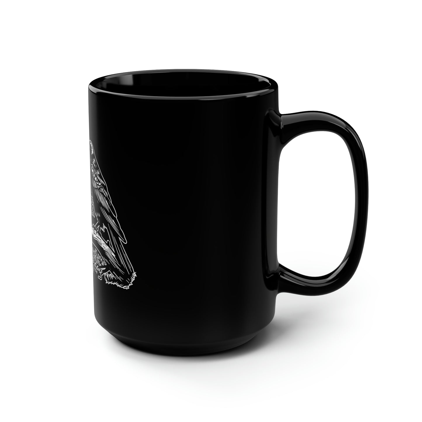 An Attempted Murder - Black Mug, 15oz