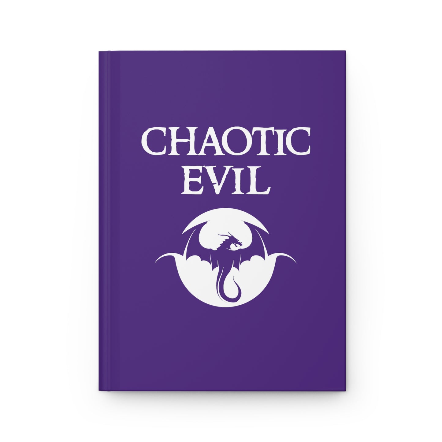 Chaotic Evil - Inspired by DnD - Hardcover Journal Matte