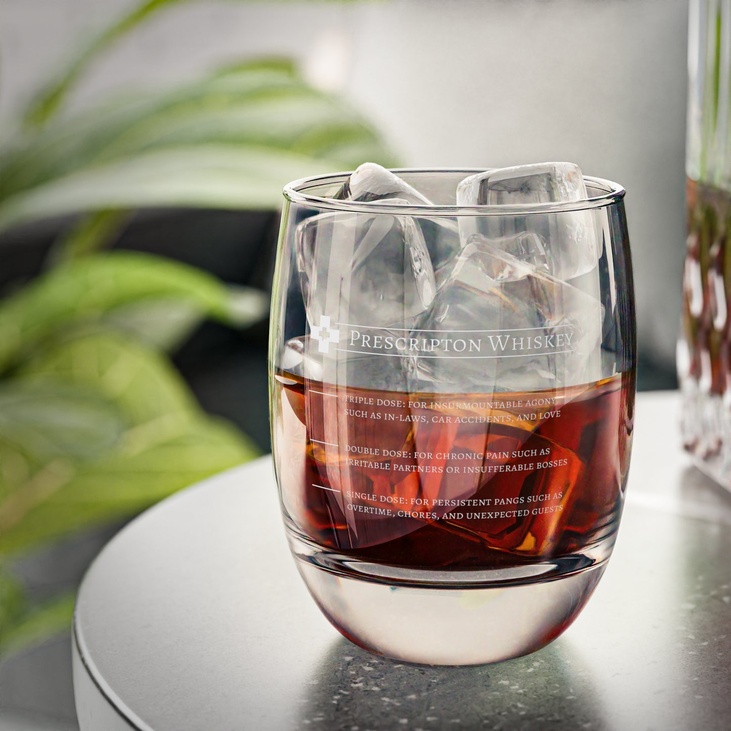 Prescription Whiskey - Whiskey Glass
