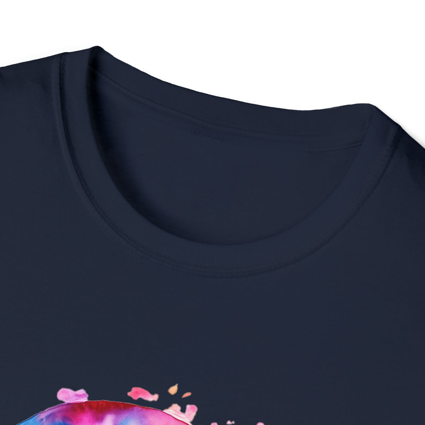 Watercolor Peace Sign - Unisex Softstyle T-Shirt