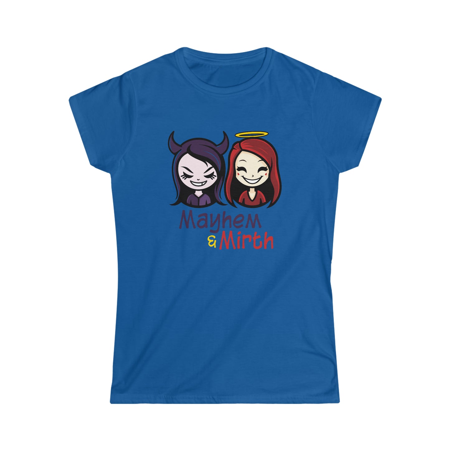 Mayhem & Mirth - Our very own logo! - Women's Softstyle Tee