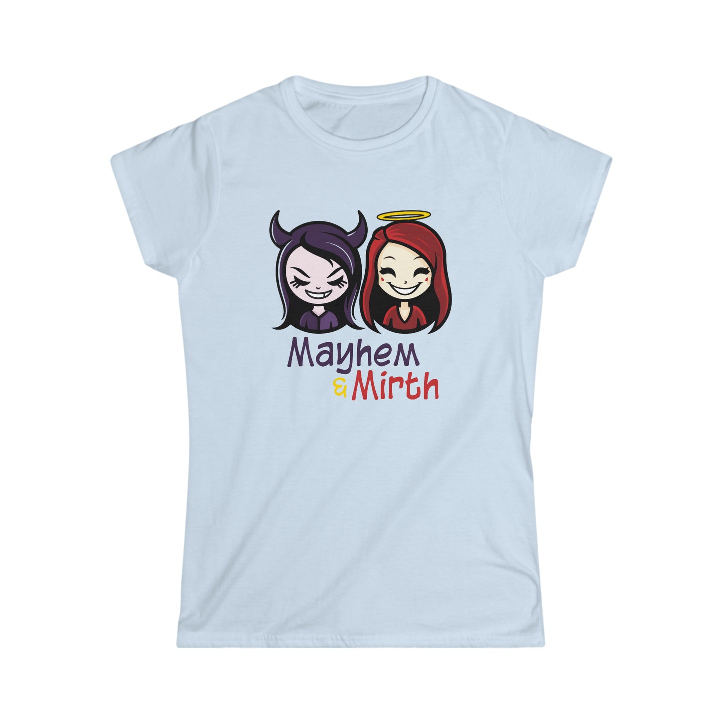 Mayhem & Mirth - Our very own logo! - Women's Softstyle Tee