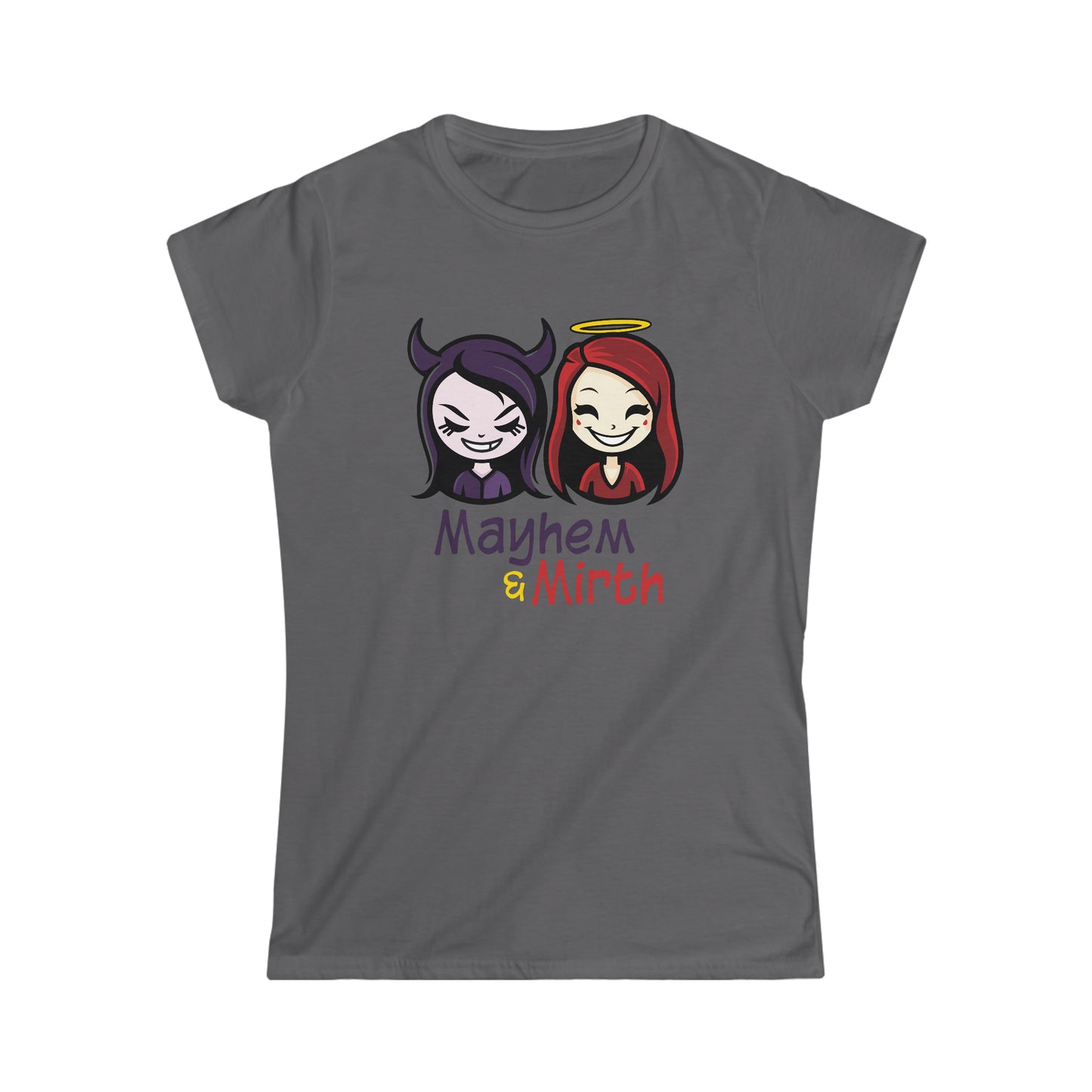 Mayhem & Mirth - Our very own logo! - Women's Softstyle Tee