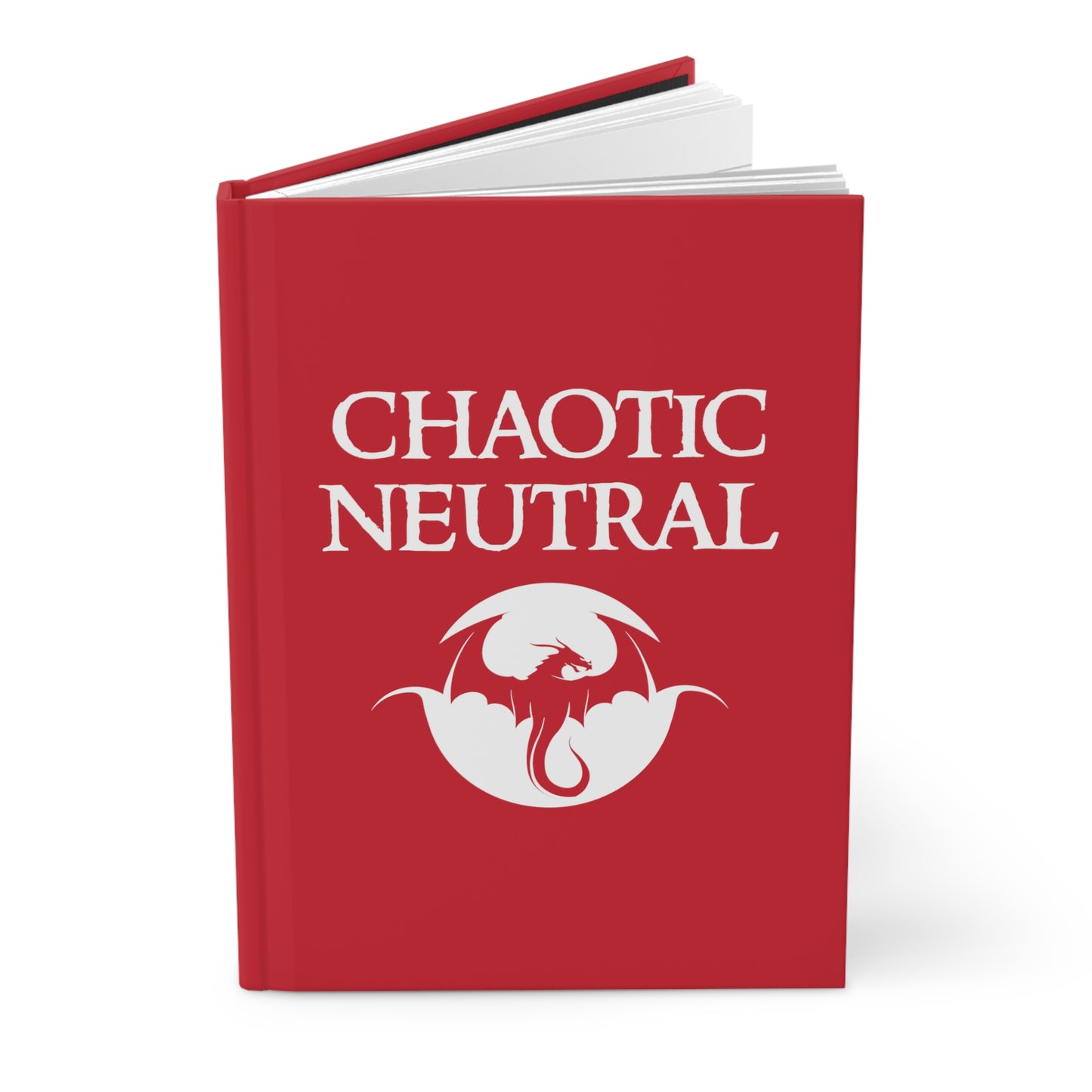 Chaotic Neutral - Inspired by DnD - Hardcover Journal Matte