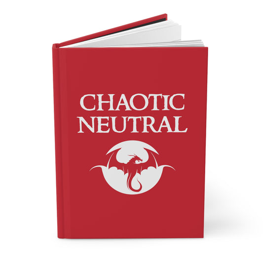 Chaotic Neutral - Inspired by DnD - Hardcover Journal Matte