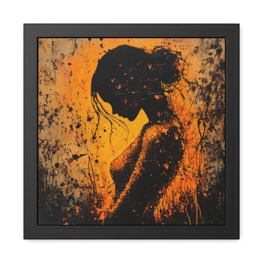 FIRE & ICE Pairing - Fire Maiden - Framed Posters