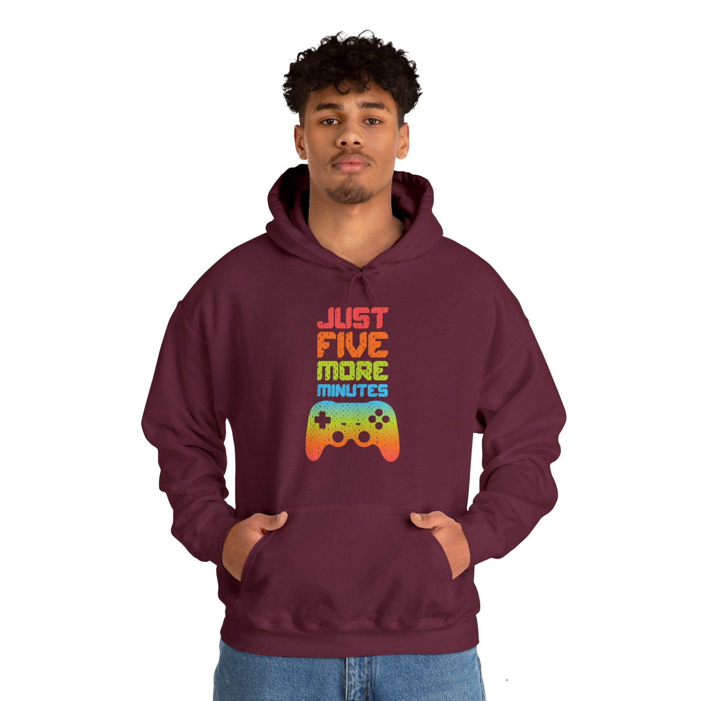 Just Five More Minutes - Unisex Heavy Blend™ Hooded Sweatshirt