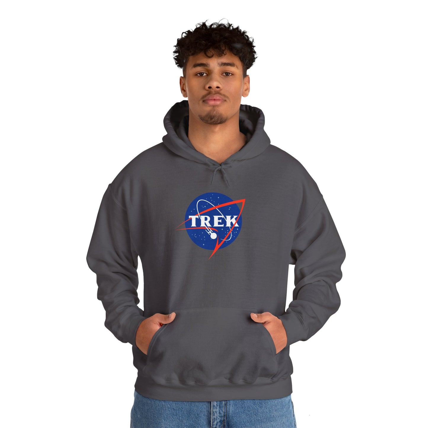 NASA / TREK Mash-Up - Unisex Heavy Blend™ Hooded Sweatshirt