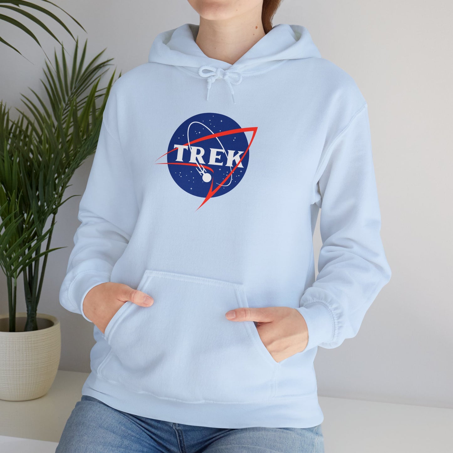 NASA / TREK Mash-Up - Unisex Heavy Blend™ Hooded Sweatshirt