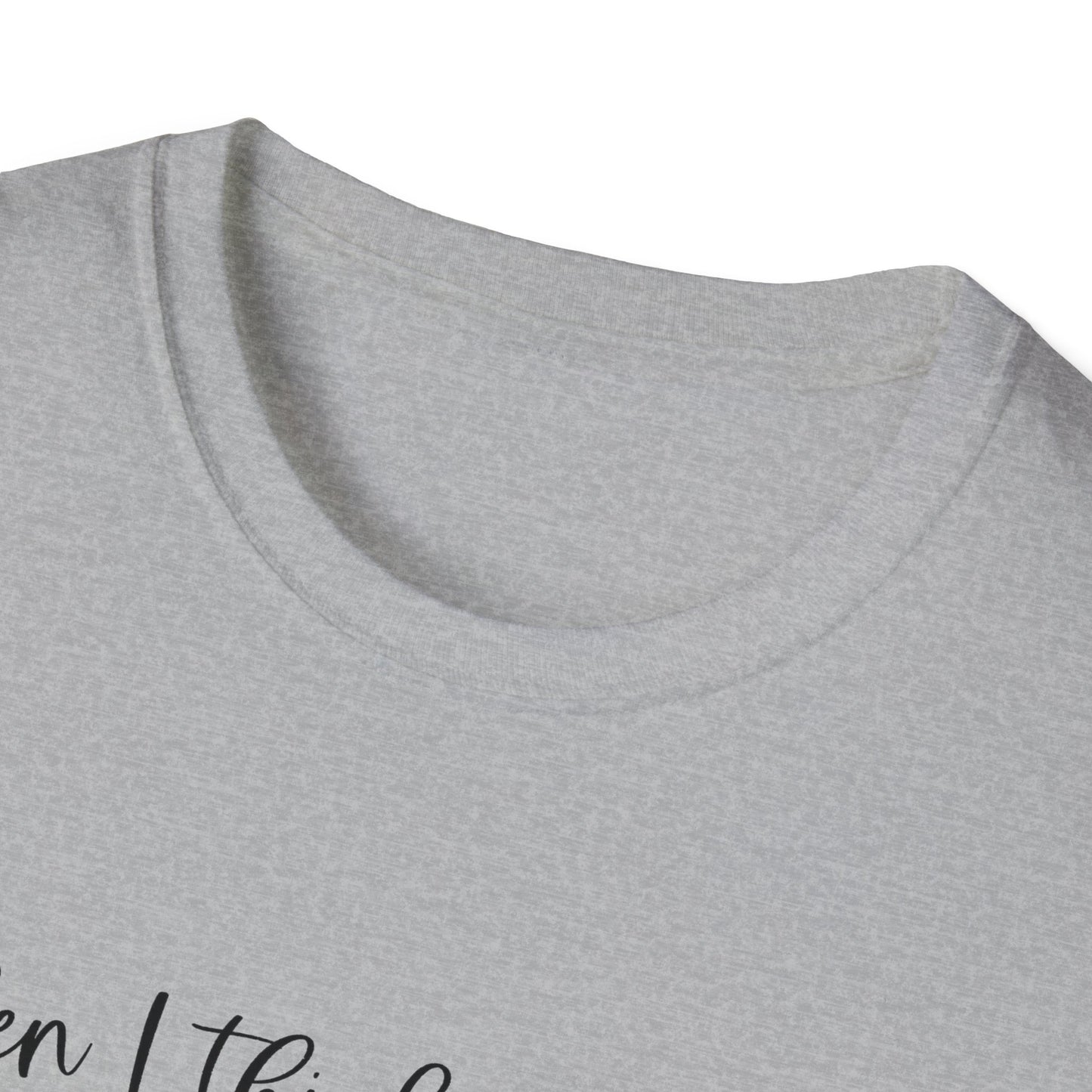 When I Think About You I Touch My Elf - Unisex Softstyle T-Shirt