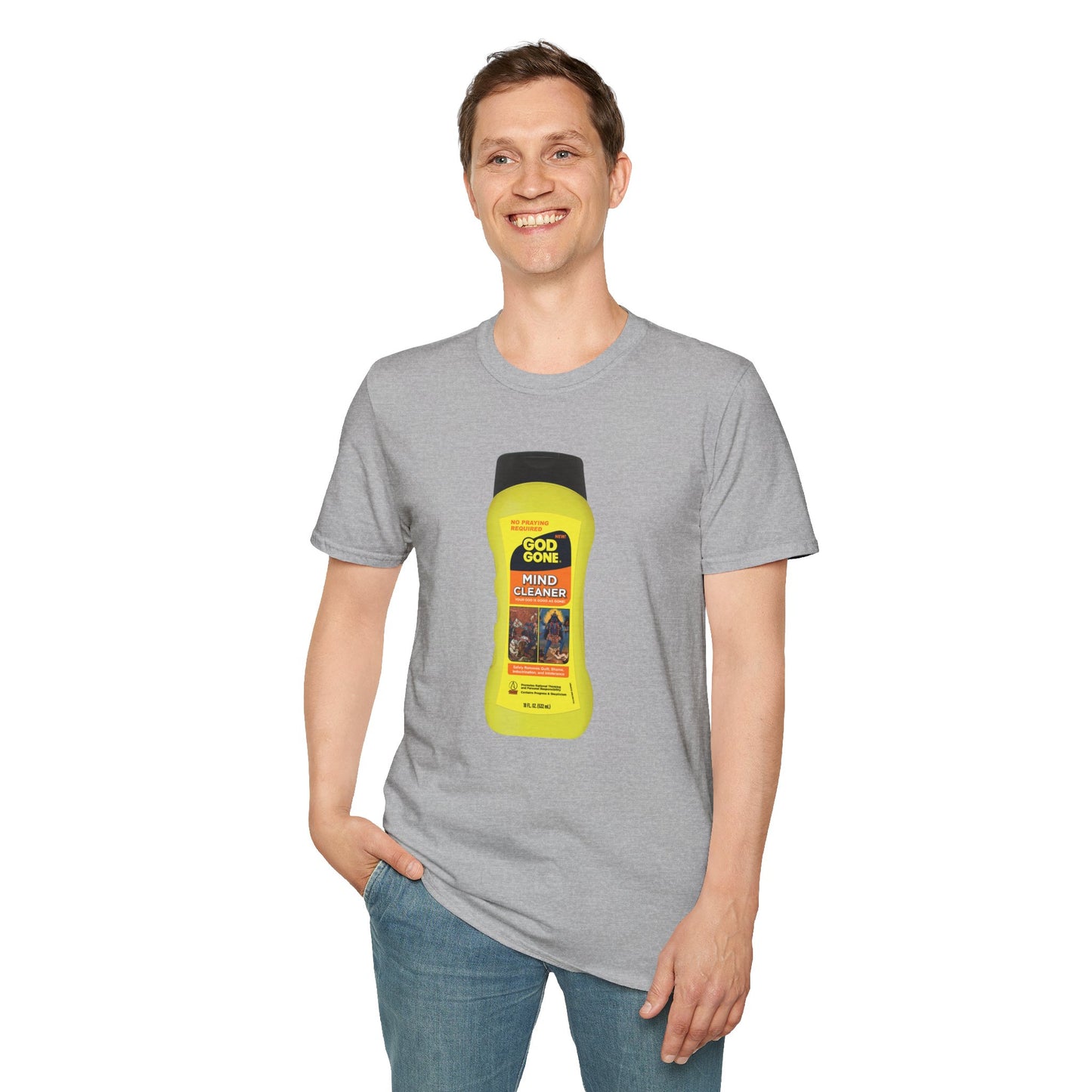 GOD GONE - Parody - Unisex Softstyle T-Shirt