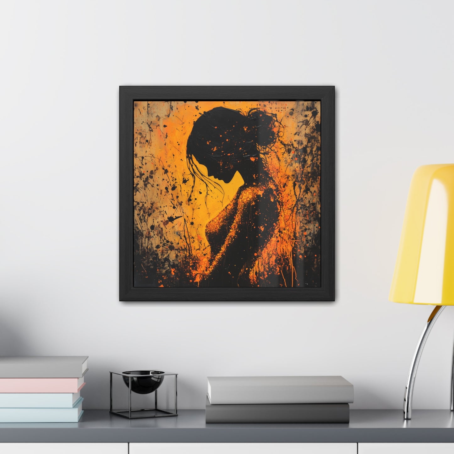 FIRE & ICE Pairing - Fire Maiden - Framed Posters