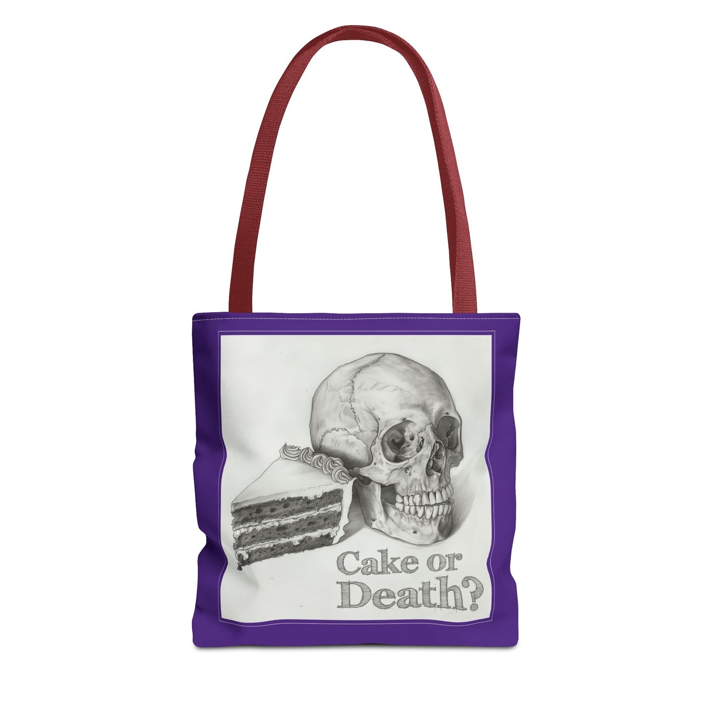 Cake or Death? - Tote Bag (AOP)