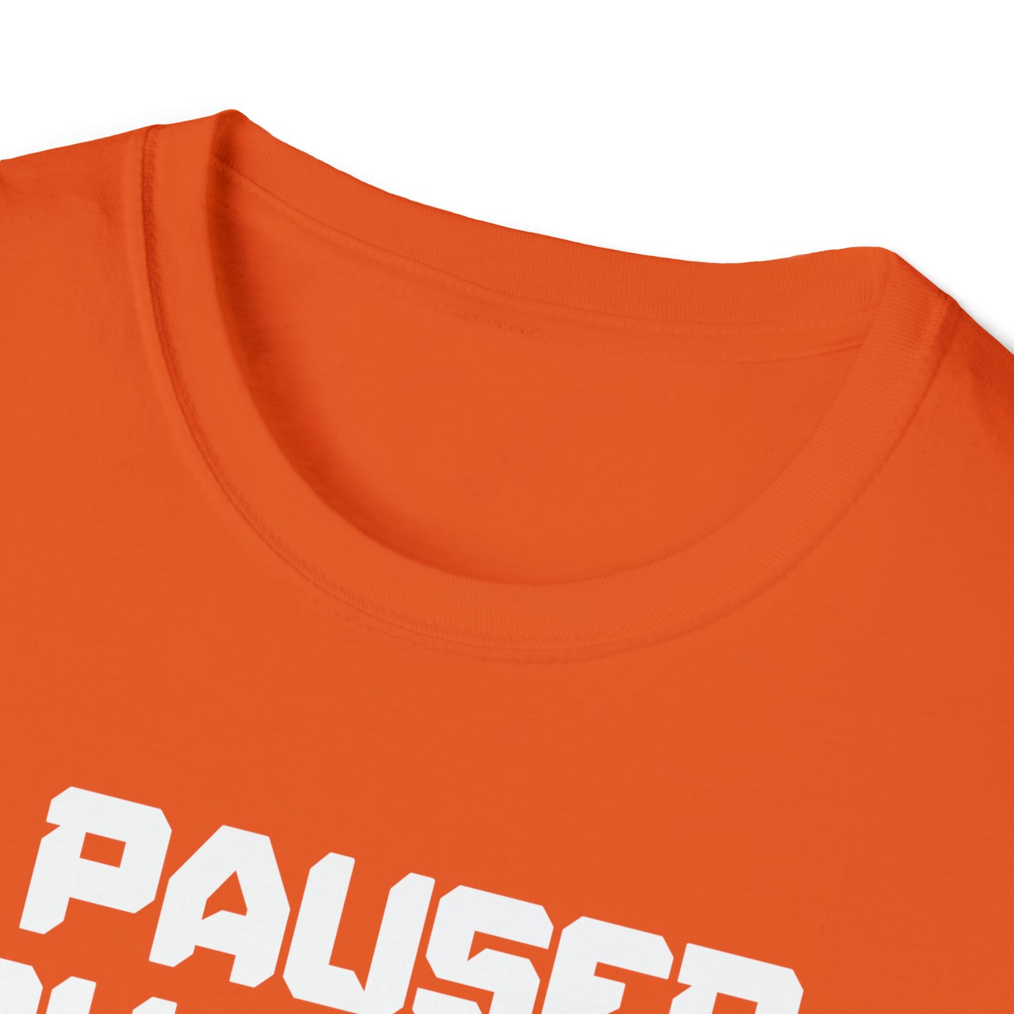 I Paused My Game For This? - Unisex Softstyle T-Shirt