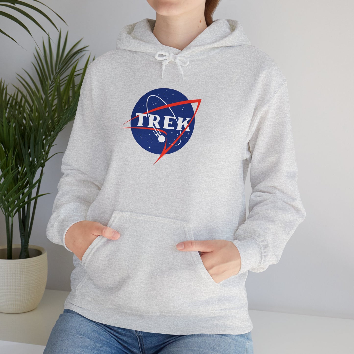 NASA / TREK Mash-Up - Unisex Heavy Blend™ Hooded Sweatshirt