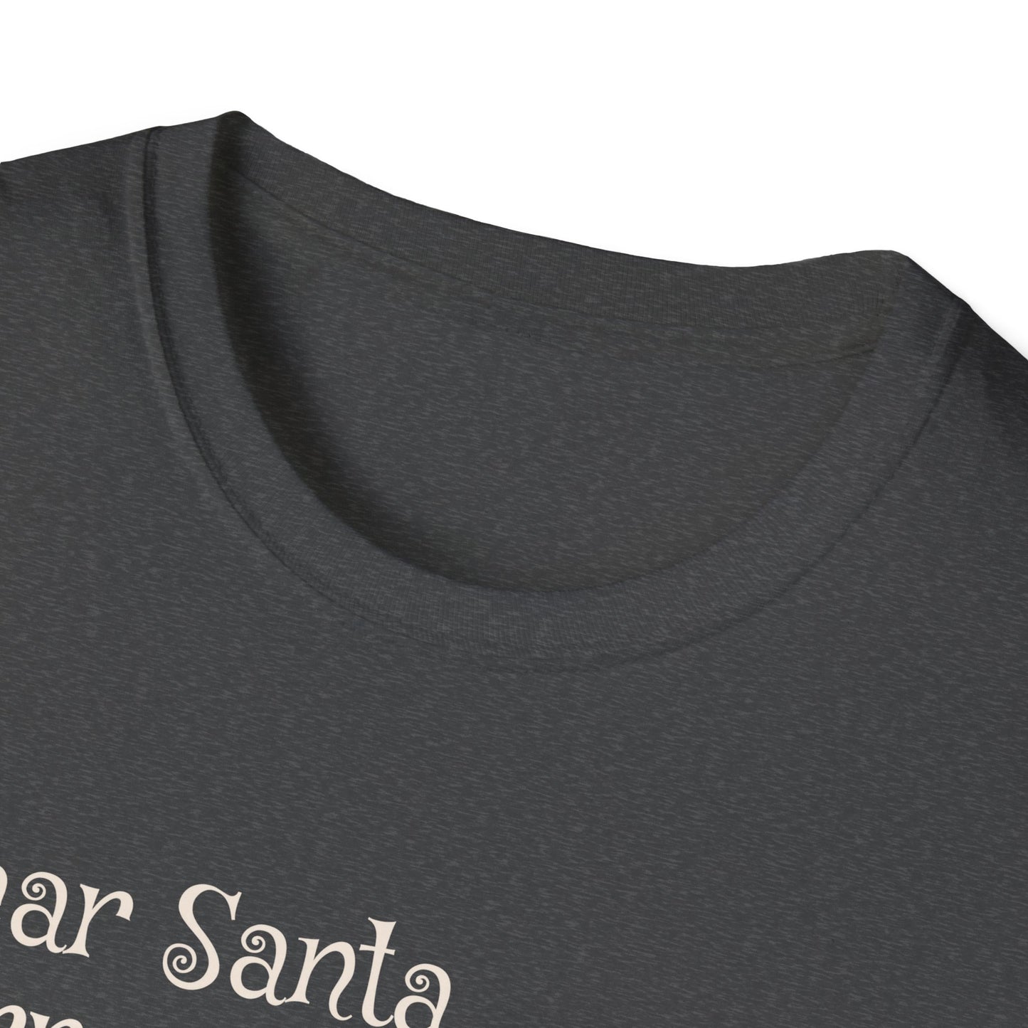 Dear Santa, Sorry For All the F-Bombs. It's Been a Tough Year - Unisex Softstyle T-Shirt