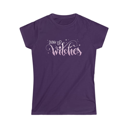 Drink Up Witches - Women's Softstyle Tee