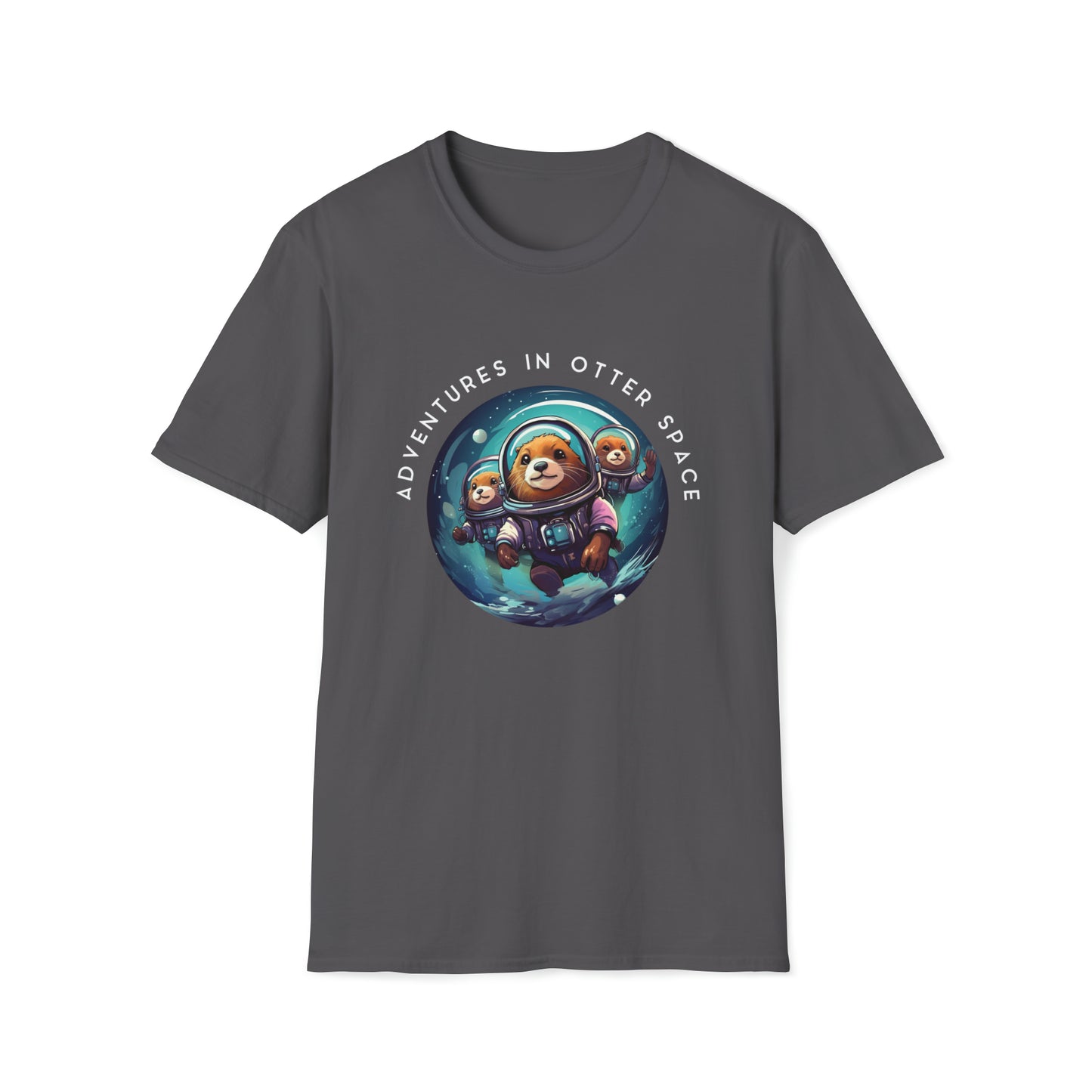 Adventures in Otter Space - Unisex Softstyle T-Shirt