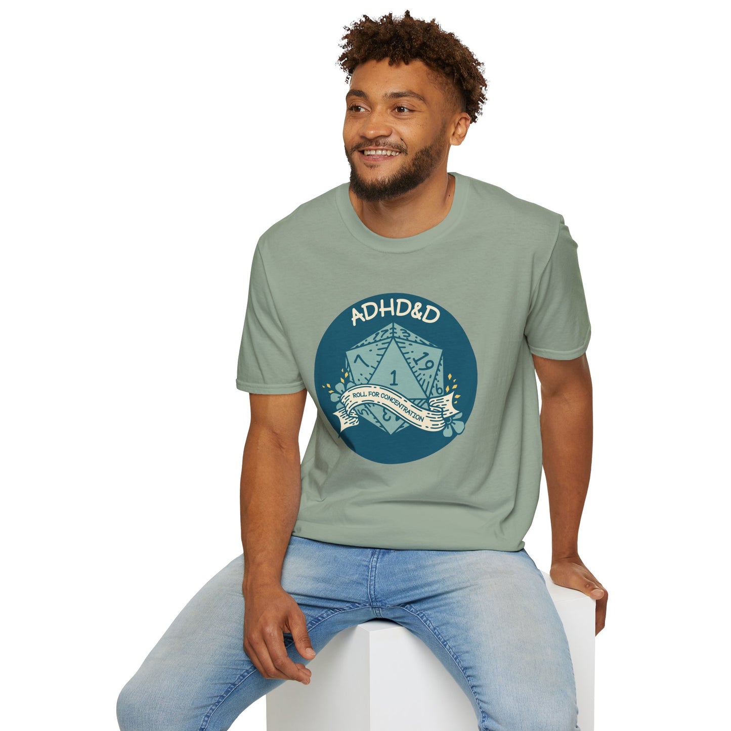 ADHD&D - Unisex Softstyle T-Shirt