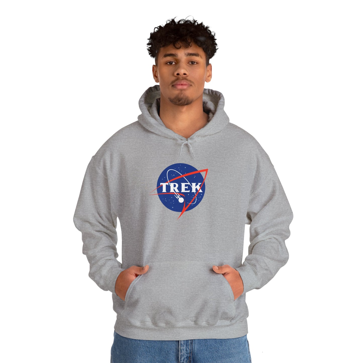 NASA / TREK Mash-Up - Unisex Heavy Blend™ Hooded Sweatshirt
