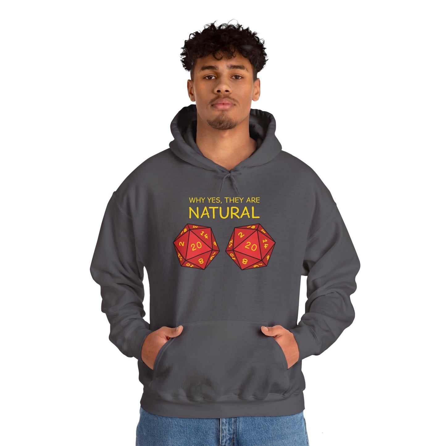 Why Yes, They Are Natural - Unisex Heavy Blend™ Hooded Sweatshirt