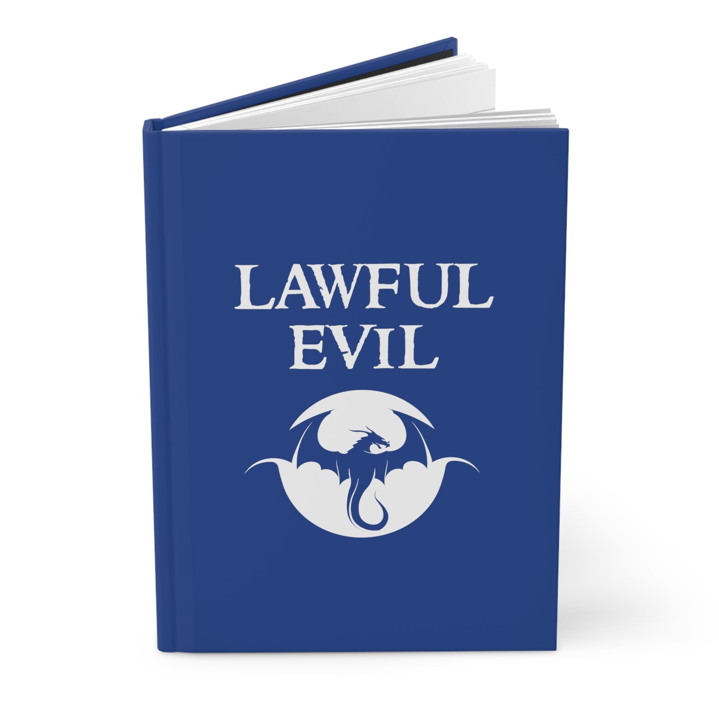 Lawful Evil - Inspired by DnD - Hardcover Journal Matte