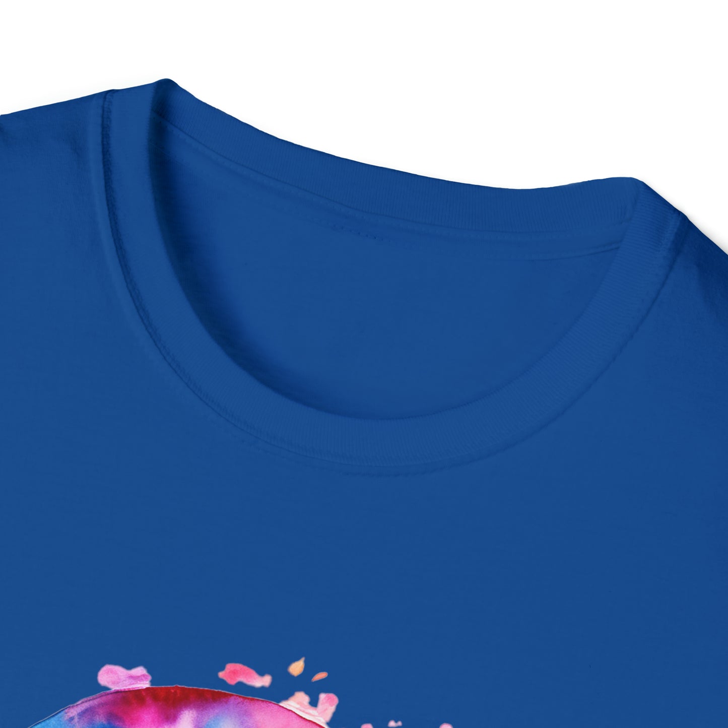Watercolor Peace Sign - Unisex Softstyle T-Shirt