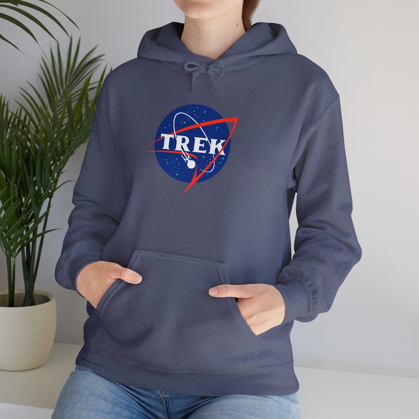 NASA / TREK Mash-Up - Unisex Heavy Blend™ Hooded Sweatshirt
