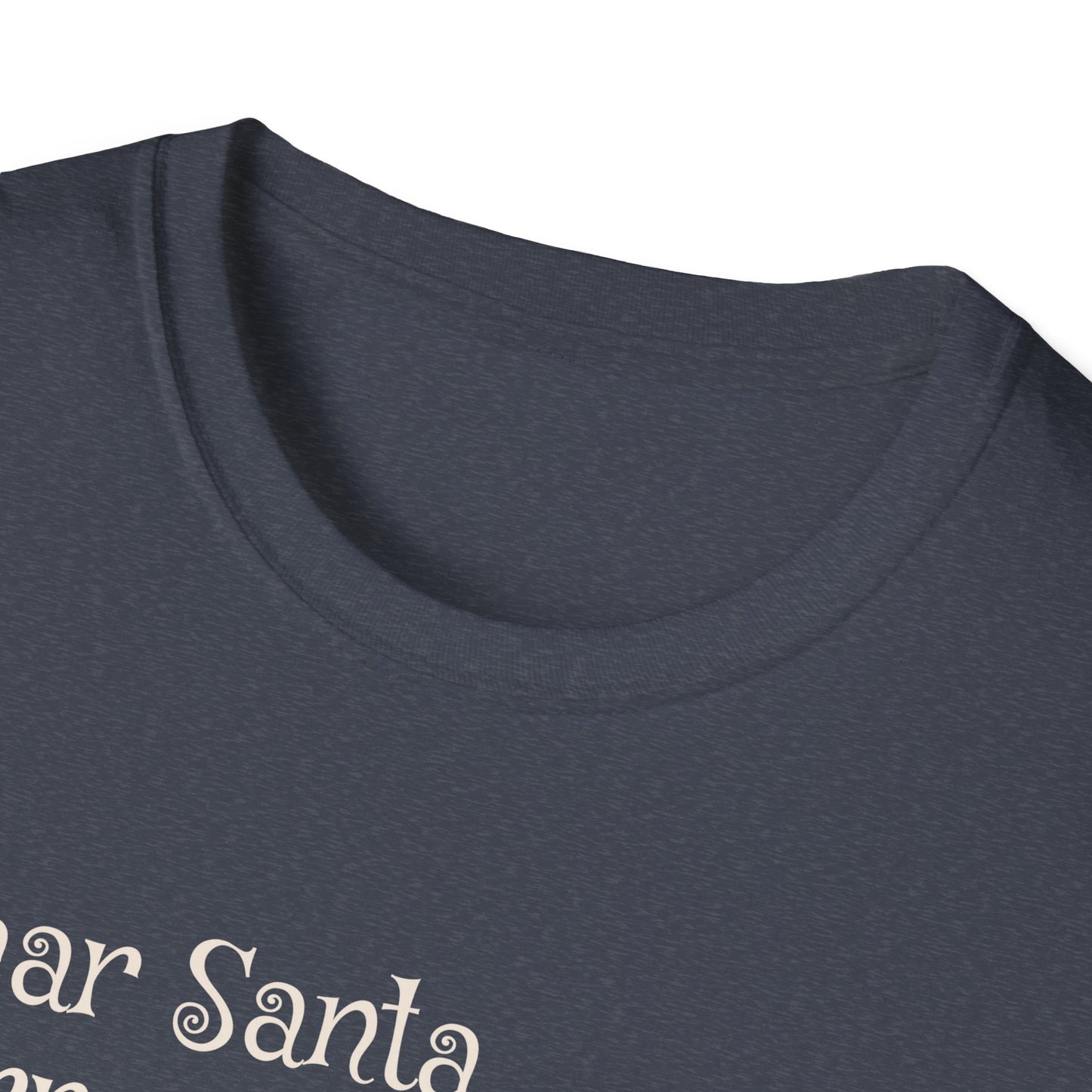 Dear Santa, Sorry For All the F-Bombs. It's Been a Tough Year - Unisex Softstyle T-Shirt