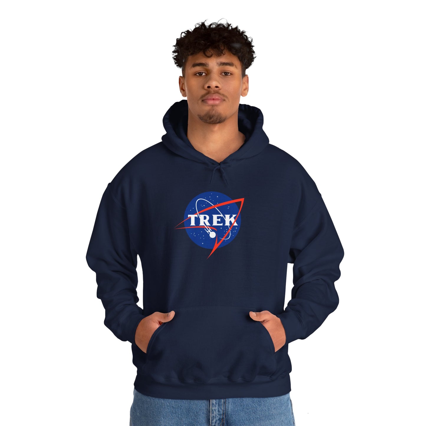 NASA / TREK Mash-Up - Unisex Heavy Blend™ Hooded Sweatshirt