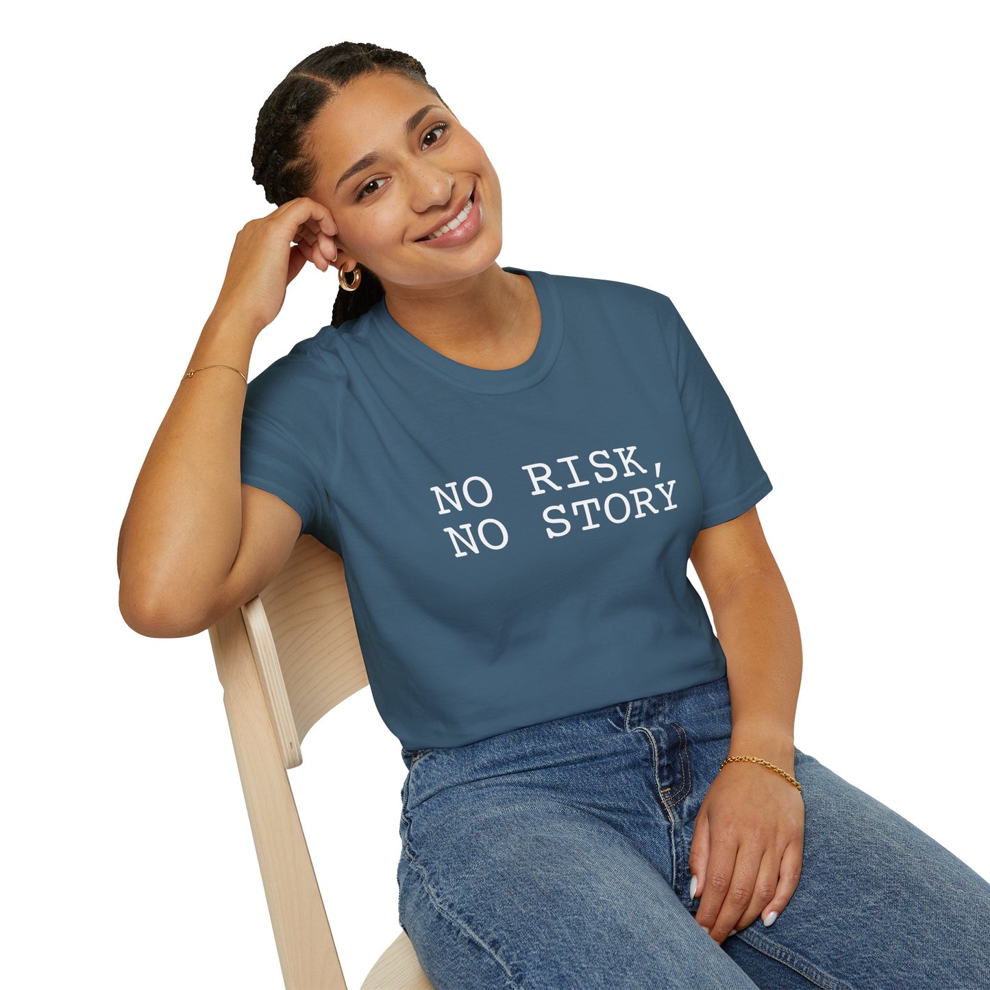 No Risk, No Story - Unisex Softstyle T-Shirt