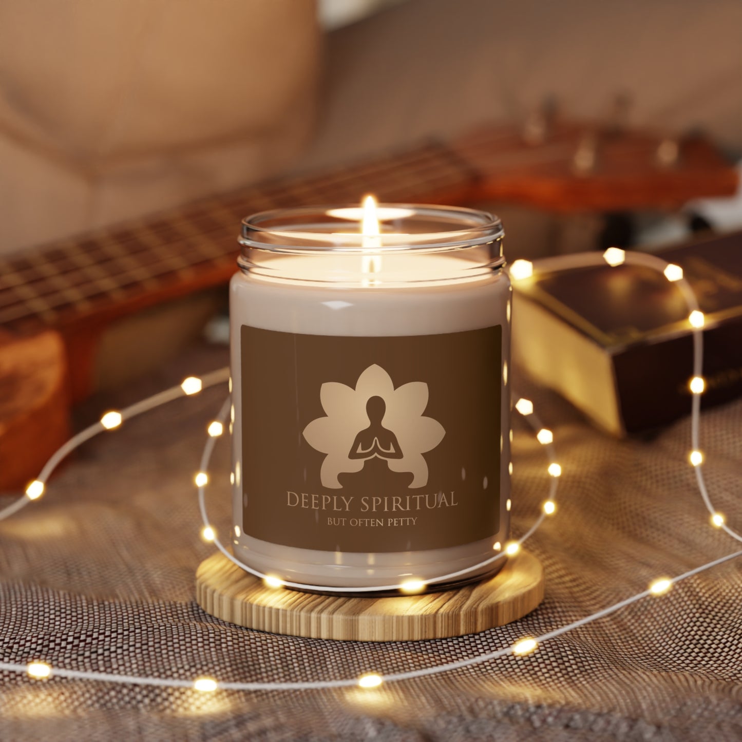 Deeply Spiritual (But Often Petty) - Scented Soy Candle, 9oz