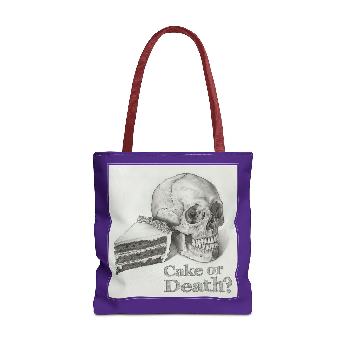 Cake or Death? - Tote Bag (AOP)